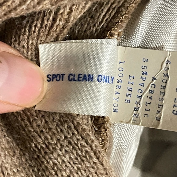 Vintage Hansen Knit Hat Scarf Combo, 60s/70s Mod, Made in USA - Picture 6 of 8